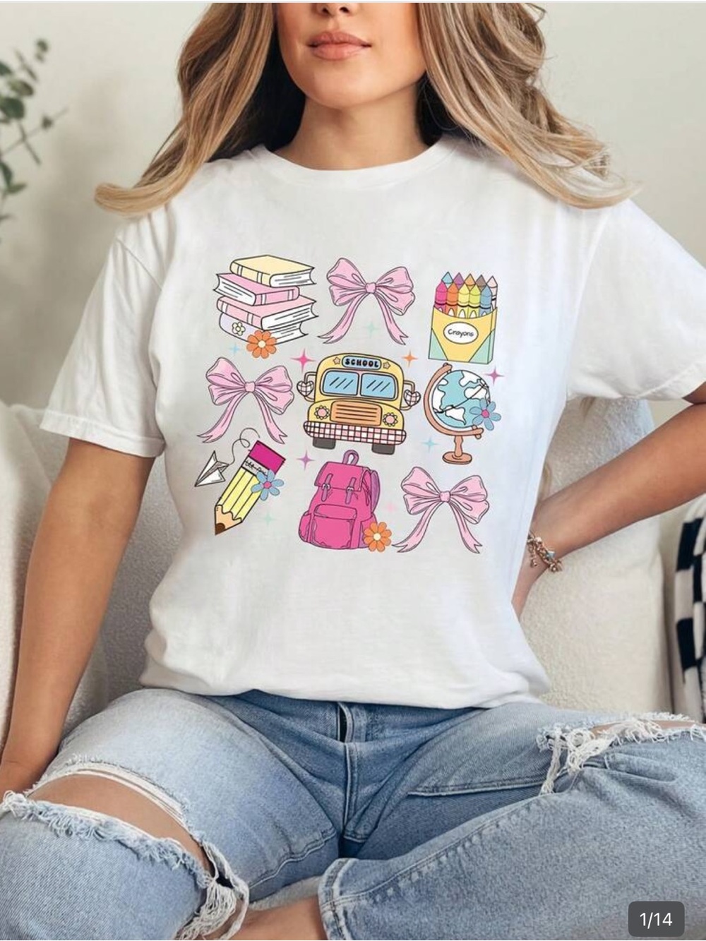 SHEIN Teacher Graphic Tee